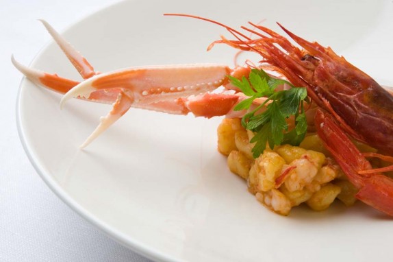 Capodanno 2014 alle Osterie - Gnocchetti agli scampi