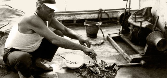 "Azzurro come il Pesce" - foto storica