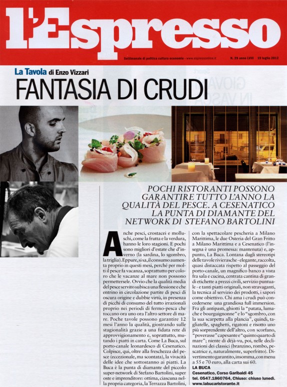 l'Espresso 19-07-2012 Enzo Vizzari