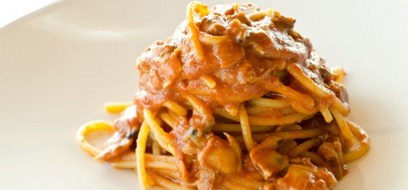 Spaghetti al Sugo Rosso di Poverazze