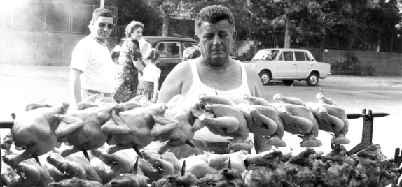 La Romagna delle Osterie - la cottura all'esterno