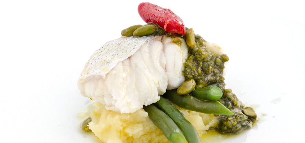 Merluzzo al pestacchio
