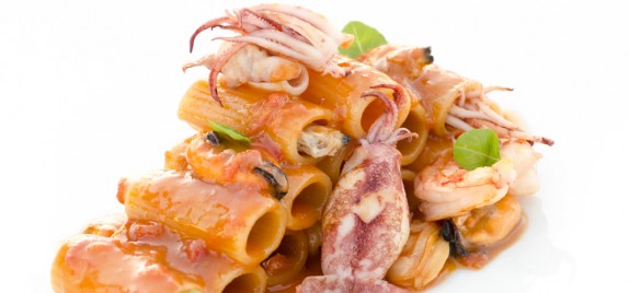 La Buca...prima e dopo la Stella - Rigatoni allo scoglio senza scogli