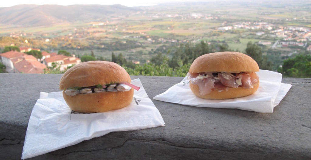 Il Mare in un Panino di Stefano Bartolini al Cortona Mix Festival 2014 - I panini